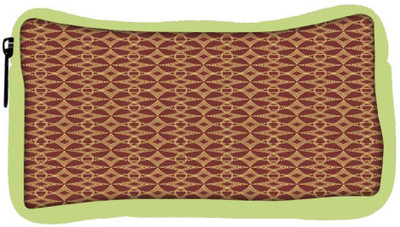 

Snoogg Eco Friendly Canvas Abstract Brown Pattern Designer Student Pen Pencil Case Coin Purse Pouch Cosmetic Makeup Bag (GREEN) Pouch(Multicolor)
