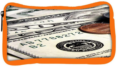 

Snoogg Eco Friendly Canvas Dollars Calling Student Pen Pencil Case Coin Purse Pouch Cosmetic Makeup Bag (ORANGE) Pouch(Multicolor)
