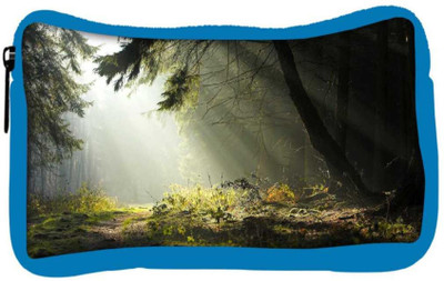 

Snoogg Eco Friendly Canvas Hidden Way In Forest Designer Student Pen Pencil Case Coin Purse Pouch Cosmetic Makeup Bag (BLUE) Pouch(Multicolor)