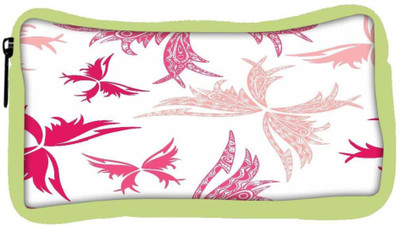 

Snoogg Eco Friendly Canvas Big Unique Butterfly White Pattern Designer Student Pen Pencil Case Coin Purse Pouch Cosmetic Makeup Bag (GREEN) Pouch(Multicolor)