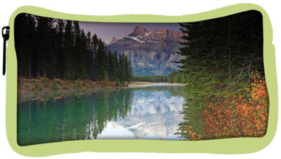 

Snoogg Eco Friendly Canvas Reflecting Water Designer Student Pen Pencil Case Coin Purse Pouch Cosmetic Makeup Bag (GREEN) Pouch(Multicolor)