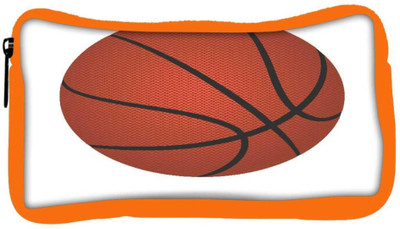 

Snoogg Eco Friendly Canvas Basketball Student Pen Pencil Case Coin Purse Pouch Cosmetic Makeup Bag (ORANGE) Pouch(Multicolor)