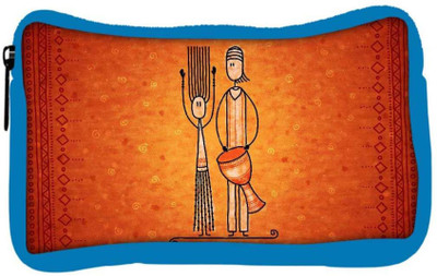 

Snoogg Eco Friendly Canvas Banjo Man Designer Student Pen Pencil Case Coin Purse Pouch Cosmetic Makeup Bag (BLUE) Pouch(Multicolor)