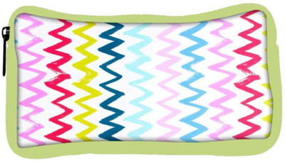 

Snoogg Eco Friendly Canvas Hori Pencil Waves 2571 Student Pen Pencil Case Coin Purse Pouch Cosmetic Makeup Bag (GREEN) Pouch(Multicolor)