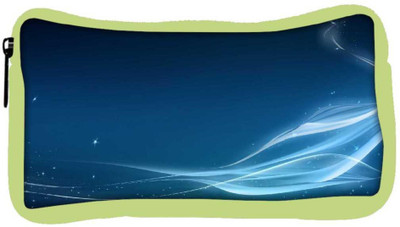 

Snoogg Eco Friendly Canvas Abstract Sparkling Design Designer Student Pen Pencil Case Coin Purse Pouch Cosmetic Makeup Bag (GREEN) Pouch(Multicolor)