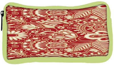 

Snoogg Eco Friendly Canvas Floral Red And White Student Pen Pencil Case Coin Purse Pouch Cosmetic Makeup Bag (GREEN) Pouch(Multicolor)