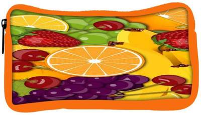 

Snoogg Eco Friendly Canvas Fruity 2428 Student Pen Pencil Case Coin Purse Pouch Cosmetic Makeup Bag (ORANGE) Pouch(Multicolor)