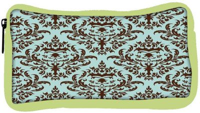 

Snoogg Eco Friendly Canvas Lite Blue Pattern Designer Student Pen Pencil Case Coin Purse Pouch Cosmetic Makeup Bag (GREEN) Pouch(Multicolor)
