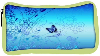

Snoogg Eco Friendly Canvas Blue Buttefly And Flowers 2593 Student Pen Pencil Case Coin Purse Pouch Cosmetic Makeup Bag (GREEN) Pouch(Multicolor)