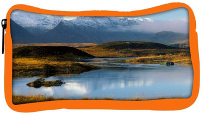 

Snoogg Eco Friendly Canvas Small Pond Designer Student Pen Pencil Case Coin Purse Pouch Cosmetic Makeup Bag (ORANGE) Pouch(Multicolor)