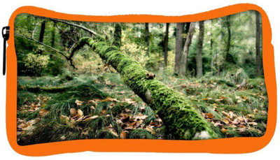

Snoogg Eco Friendly Canvas Fallen Tree Designer Student Pen Pencil Case Coin Purse Pouch Cosmetic Makeup Bag (ORANGE) Pouch(Multicolor)