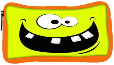 

Snoogg Eco Friendly Canvas Funny Broken Teeth Student Pen Pencil Case Coin Purse Pouch Cosmetic Makeup Bag (ORANGE) Pouch(Multicolor)
