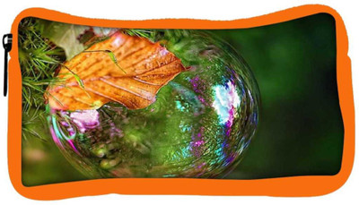 

Snoogg Eco Friendly Canvas Bubble Drops Student Pen Pencil Case Coin Purse Pouch Cosmetic Makeup Bag (ORANGE) Pouch(Multicolor)