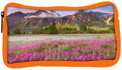 

Snoogg Eco Friendly Canvas Pink Flowers Designer Student Pen Pencil Case Coin Purse Pouch Cosmetic Makeup Bag (ORANGE) Pouch(Multicolor)