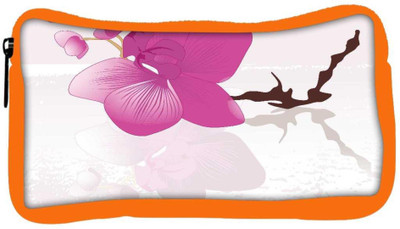 

Snoogg Eco Friendly Canvas Abstract Background With Blossoms Student Pen Pencil Case Coin Purse Pouch Cosmetic Makeup Bag (ORANGE) Pouch(Multicolor)