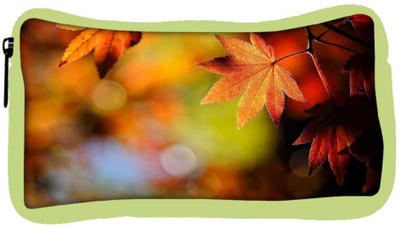 

Snoogg Eco Friendly Canvas Autumn Leaves In Trees Designer Student Pen Pencil Case Coin Purse Pouch Cosmetic Makeup Bag (GREEN) Pouch(Multicolor)