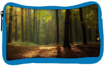 

Snoogg Eco Friendly Canvas Bamboo Tree Designer Student Pen Pencil Case Coin Purse Pouch Cosmetic Makeup Bag (BLUE) Pouch(Multicolor)
