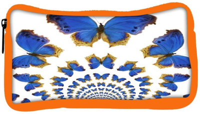 

Snoogg Eco Friendly Canvas Kaleidoscopic Butterflies Student Pen Pencil Case Coin Purse Pouch Cosmetic Makeup Bag (ORANGE) Pouch(Multicolor)