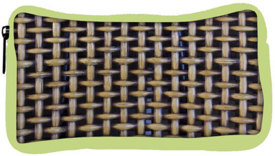 

Snoogg Eco Friendly Canvas Zig Zag Blocks Designer Student Pen Pencil Case Coin Purse Pouch Cosmetic Makeup Bag (GREEN) Pouch(Multicolor)