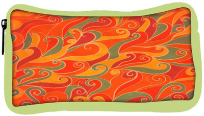 

Snoogg Eco Friendly Canvas Ornage Pattern Designer Student Pen Pencil Case Coin Purse Pouch Cosmetic Makeup Bag (GREEN) Pouch(Multicolor)