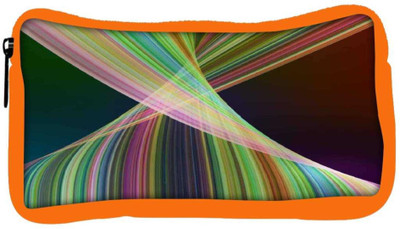 

Snoogg Eco Friendly Canvas Laser Rays 2394 Student Pen Pencil Case Coin Purse Pouch Cosmetic Makeup Bag (ORANGE) Pouch(Multicolor)