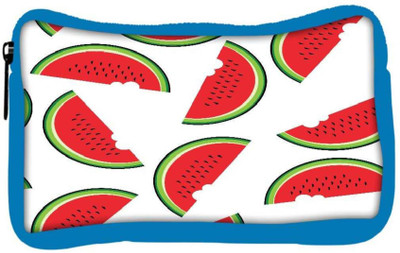 

Snoogg Eco Friendly Canvas Watermelon Designer Student Pen Pencil Case Coin Purse Pouch Cosmetic Makeup Bag (BLUE) Pouch(Multicolor)