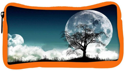 

Snoogg Eco Friendly Canvas Tree At Night Designer Student Pen Pencil Case Coin Purse Pouch Cosmetic Makeup Bag (ORANGE) Pouch(Multicolor)