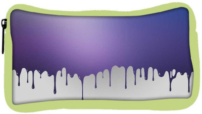 

Snoogg Eco Friendly Canvas Paint Droplets Student Pen Pencil Case Coin Purse Pouch Cosmetic Makeup Bag (GREEN) Pouch(Multicolor)