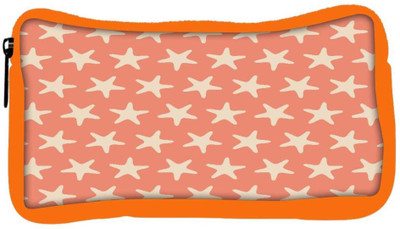 

Snoogg Eco Friendly Canvas Multiple Stars Orange Pattern Designer Student Pen Pencil Case Coin Purse Pouch Cosmetic Makeup Bag (ORANGE) Pouch(Multicolor)