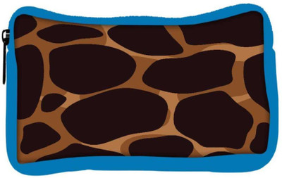 

Snoogg Eco Friendly Canvas Giraffe Skin Designer Student Pen Pencil Case Coin Purse Pouch Cosmetic Makeup Bag (BLUE) Pouch(Multicolor)