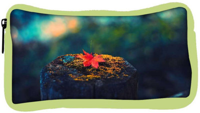 

Snoogg Eco Friendly Canvas Fallen Leaf On The Tree Trunk Designer Student Pen Pencil Case Coin Purse Pouch Cosmetic Makeup Bag (GREEN) Pouch(Multicolor)