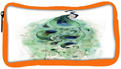 

Snoogg Eco Friendly Canvas Feather Strip Student Pen Pencil Case Coin Purse Pouch Cosmetic Makeup Bag (ORANGE) Pouch(Multicolor)
