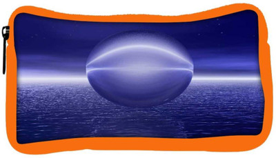 

Snoogg Eco Friendly Canvas Bubble Student Pen Pencil Case Coin Purse Pouch Cosmetic Makeup Bag (ORANGE) Pouch(Multicolor)