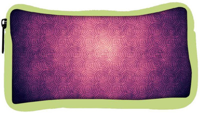 

Snoogg Eco Friendly Canvas Abstract Design Designer Student Pen Pencil Case Coin Purse Pouch Cosmetic Makeup Bag (GREEN) Pouch(Multicolor)