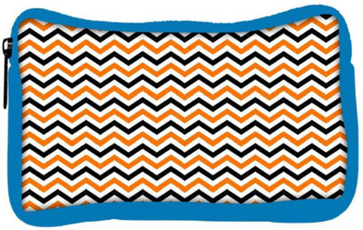 

Snoogg Eco Friendly Canvas Abstract Colorful Strips Designer Student Pen Pencil Case Coin Purse Pouch Cosmetic Makeup Bag (BLUE) Pouch(Multicolor)