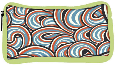 

Snoogg Eco Friendly Canvas Mixed Color Pattern Designer Student Pen Pencil Case Coin Purse Pouch Cosmetic Makeup Bag (GREEN) Pouch(Multicolor)