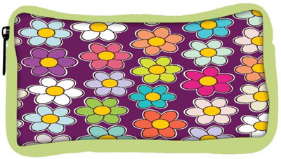 

Snoogg Eco Friendly Canvas Seamless Floral Pattern Flowers Texture Daisy Student Pen Pencil Case Coin Purse Pouch Cosmetic Makeup Bag (GREEN) Pouch(Multicolor)