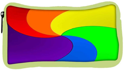 

Snoogg Eco Friendly Canvas Centric Energy Flow 2390 Student Pen Pencil Case Coin Purse Pouch Cosmetic Makeup Bag (GREEN) Pouch(Multicolor)