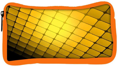 

Snoogg Eco Friendly Canvas Abstract Colour Background Designer Student Pen Pencil Case Coin Purse Pouch Cosmetic Makeup Bag (ORANGE) Pouch(Multicolor)