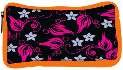 

Snoogg Eco Friendly Canvas Grey Pattern Pink Designer Student Pen Pencil Case Coin Purse Pouch Cosmetic Makeup Bag (ORANGE) Pouch(Multicolor)