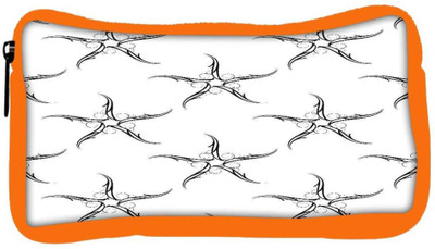 

Snoogg Eco Friendly Canvas Thin Starfish Designer Student Pen Pencil Case Coin Purse Pouch Cosmetic Makeup Bag (ORANGE) Pouch(Multicolor)