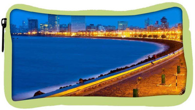 

Snoogg Eco Friendly Canvas Marine Drive Designer Student Pen Pencil Case Coin Purse Pouch Cosmetic Makeup Bag (GREEN) Pouch(Multicolor)