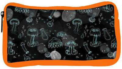 

Snoogg Eco Friendly Canvas Abstract Wallpaper Designer Student Pen Pencil Case Coin Purse Pouch Cosmetic Makeup Bag (ORANGE) Pouch(Multicolor)