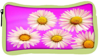 

Snoogg Eco Friendly Canvas Daisies Student Pen Pencil Case Coin Purse Pouch Cosmetic Makeup Bag (GREEN) Pouch(Multicolor)