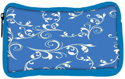 

Snoogg Eco Friendly Canvas White Heart With Pearls Designer Student Pen Pencil Case Coin Purse Pouch Cosmetic Makeup Bag (BLUE) Pouch(Multicolor)