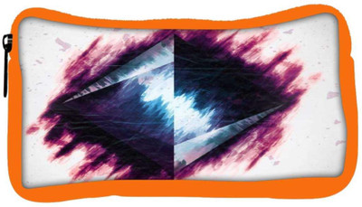

Snoogg Eco Friendly Canvas Pyramid From Above 2687 Student Pen Pencil Case Coin Purse Pouch Cosmetic Makeup Bag (ORANGE) Pouch(Multicolor)