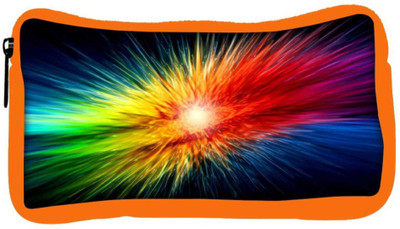 

Snoogg Eco Friendly Canvas Supernova Rainbow Explosion Designer Student Pen Pencil Case Coin Purse Pouch Cosmetic Makeup Bag (ORANGE) Pouch(Multicolor)