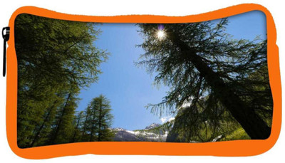 

Snoogg Eco Friendly Canvas Tall Christmas Tree Designer Student Pen Pencil Case Coin Purse Pouch Cosmetic Makeup Bag (ORANGE) Pouch(Multicolor)