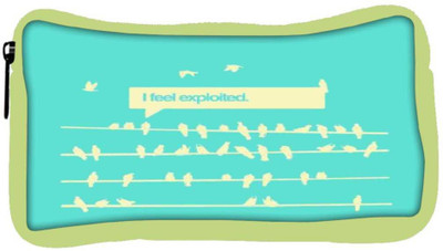 

Snoogg Eco Friendly Canvas Birds Feel Expoited 2912 Student Pen Pencil Case Coin Purse Pouch Cosmetic Makeup Bag (GREEN) Pouch(Multicolor)