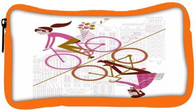 

Snoogg Eco Friendly Canvas Mirror Cycling 2557 Student Pen Pencil Case Coin Purse Pouch Cosmetic Makeup Bag (ORANGE) Pouch(Multicolor)